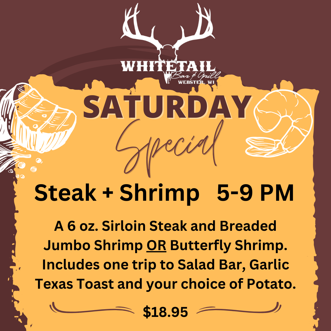 Specials Whitetail Wilderness Bar, Grill & RV Resort